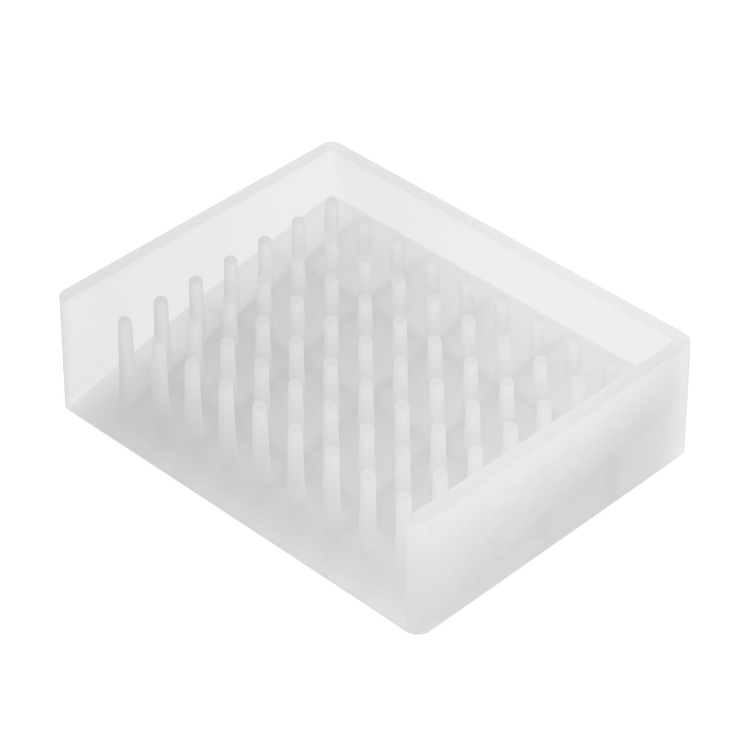 Float Silicone Soap Tray - light