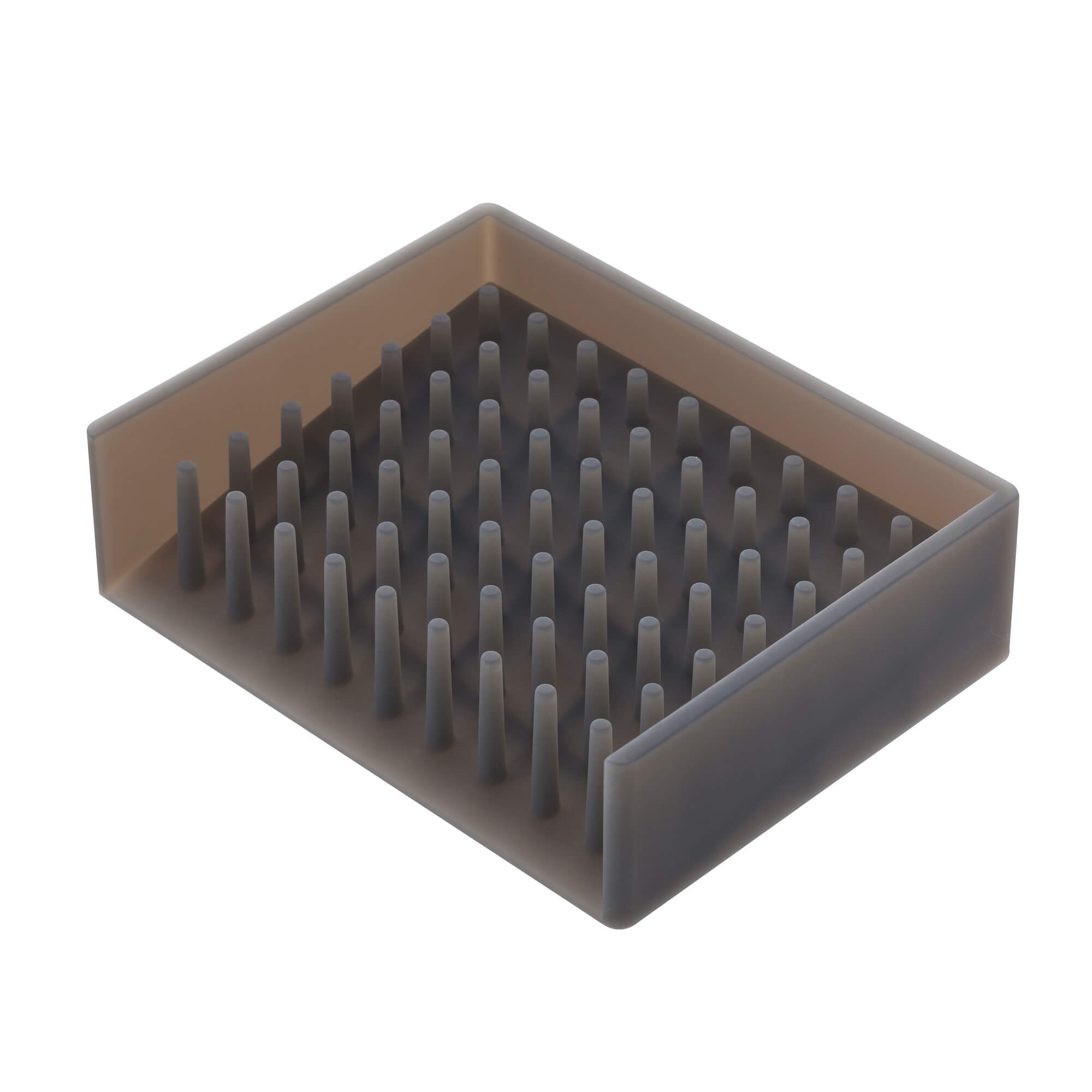 Float Silicone Soap Tray - dark