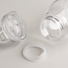 Kriimustuskindel joogipudel 500 ml läbipaistev plastik