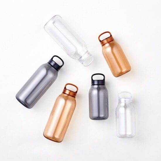 Kriimustuskindel joogipudel läbipaistev plastik erinevad värvid
