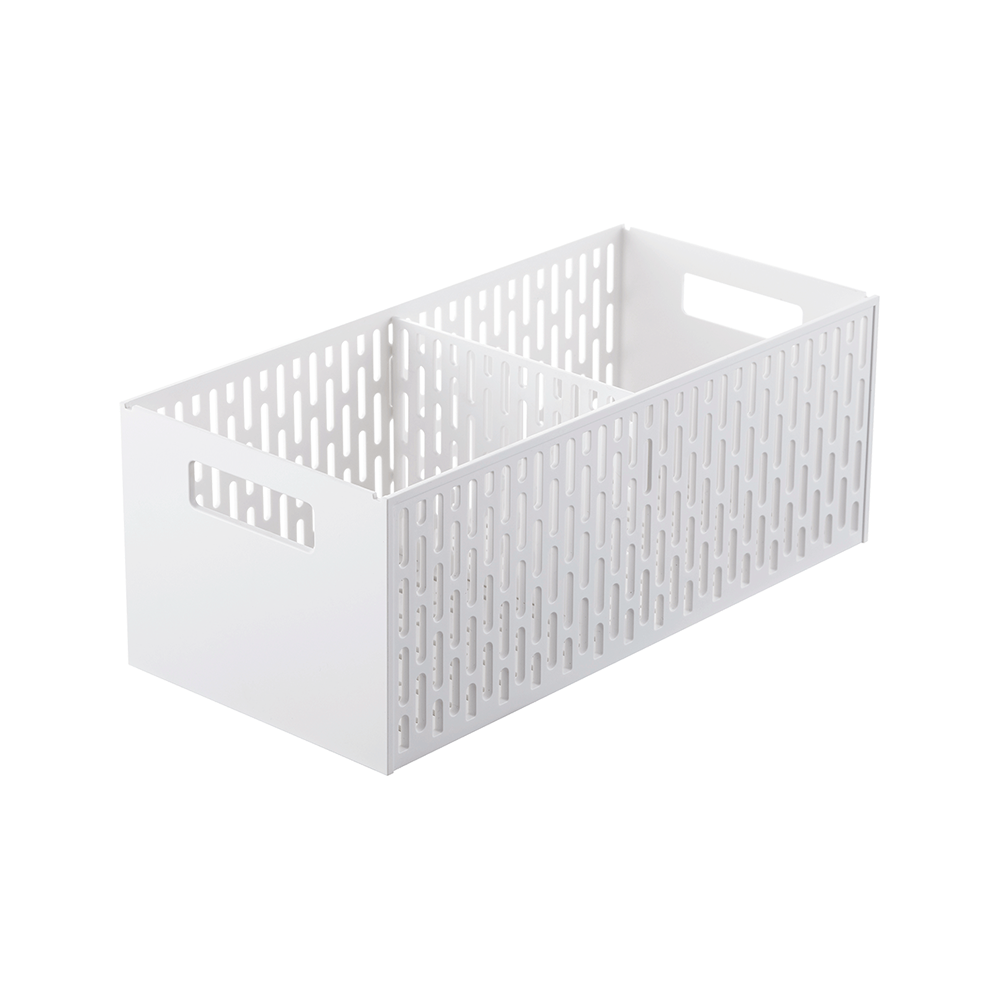 Vegetable storage basket – white