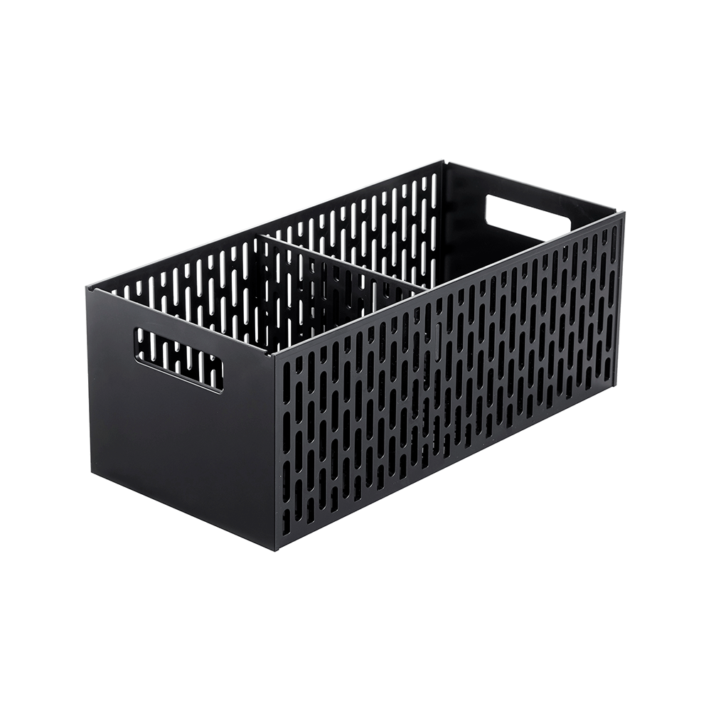 Vegetable storage basket – black
