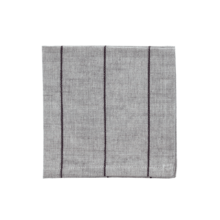 Line servjetid tekstiilist salvrätikud helehall ja must triip