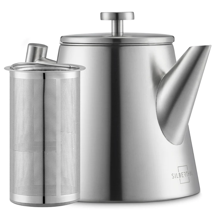 Thermo teapot stainless steel 1 L